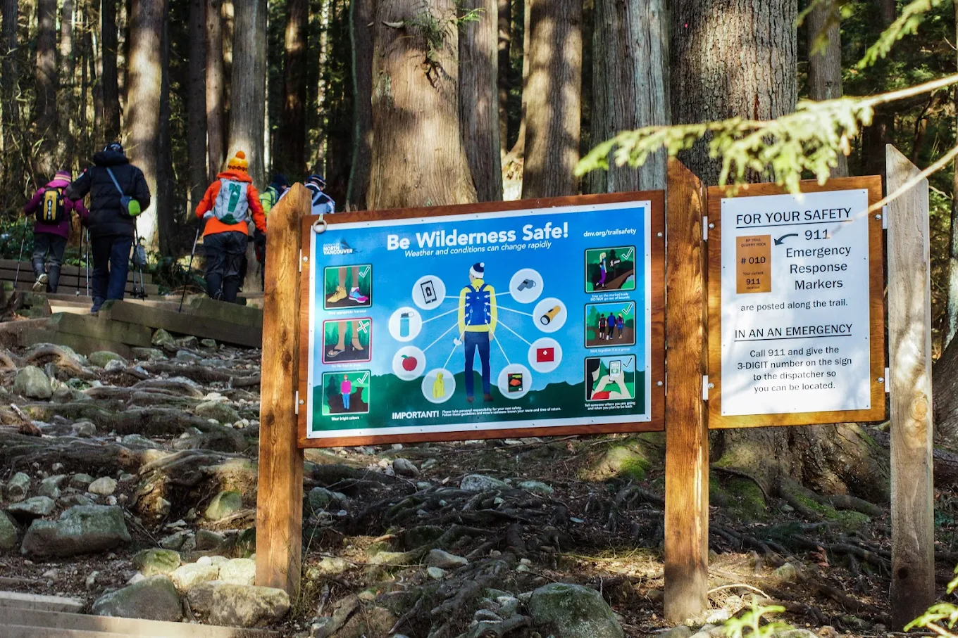 Quarry Rock hike with your dog starts here
