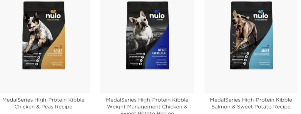 Best Grain-Free Dog Kibble in Canada (2025 Data-Driven Review) 54 Nulo MedalSeries grain free dog kibble line