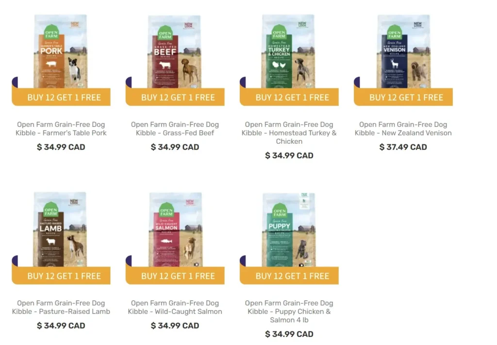 Best Grain-Free Dog Kibble in Canada (2025 Data-Driven Review) 53 Open Farm Grain Free dry dog food