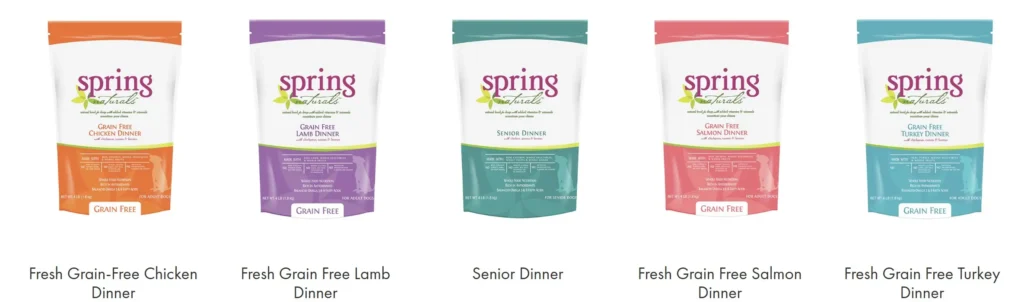 Best Grain-Free Dog Kibble in Canada (2025 Data-Driven Review) 56 Spring Natural grain free dry dog food