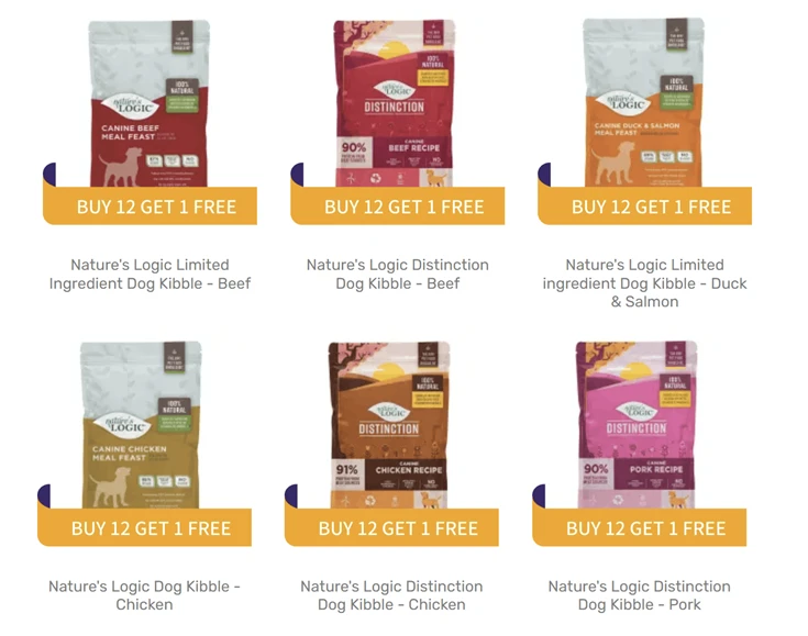 Best Grain-Inclusive Dog Kibble in Canada (2026 Data-Driven Review) 30 Nature's Logic Grain-Inclusive Dog Kibble at Moonlight Pet Store